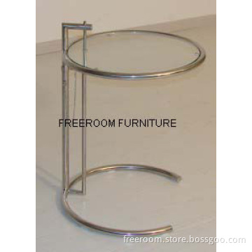 Cocktail Coffee Table Eileen Gray (Polished Stainless)